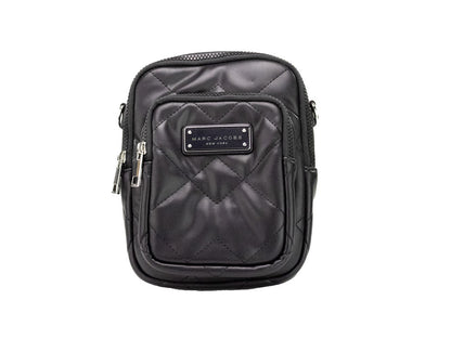 Marc Jacobs Pillow Small Black Quilted Leather Crossbody Bag