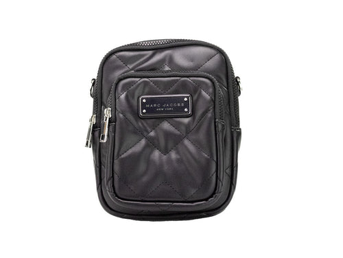 Marc Jacobs Pillow Small Black Quilted Leather Crossbody Bag